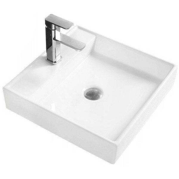 Mexen Blanca Lavabo Da Appoggio 44 X 44 Cm, Bianco - 21624400-image