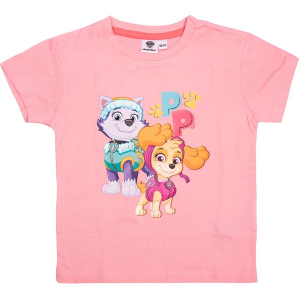 T-Shirt Paw Patrol Per Bambina Con Skye & Everest - Top A Maniche Corte Per Bambini 110/116-image