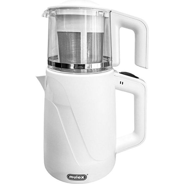 Bollitore Elettrico 2 In 1 Per Acqua/Tè 1650W Con Filtro In Acciaio Inox-image