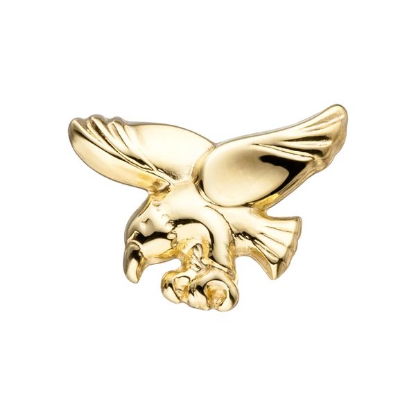 Single-Ohrstecker Jobo "Adler", Gelb (Gelbgold 585), Ohrringe, Damen, Gelbgold 585, 585 Gold-image