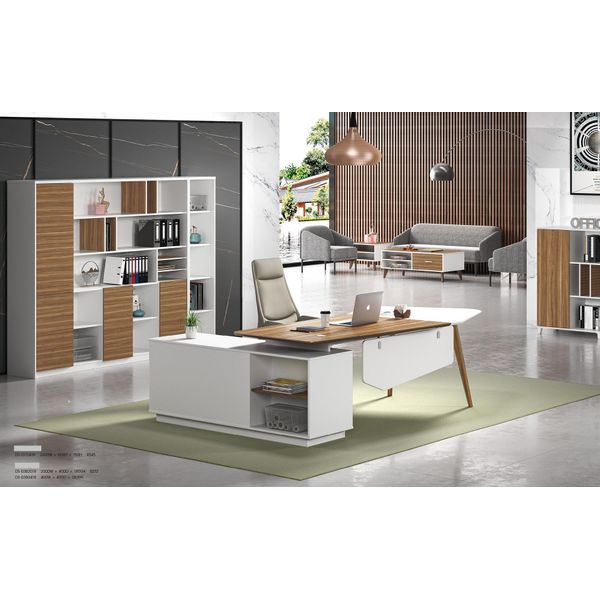 Armadio Per Archiviazione Libreria Scaffali Armadio Di Lusso Mobili Per Ufficio Armadi 240Cm Legno Nuovo-image