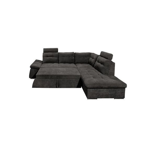 Divano Ad Angolo Divano A L Divano Design Rivestimento Moderno Tessuto Letto Funzione Tessuto Dormire-image