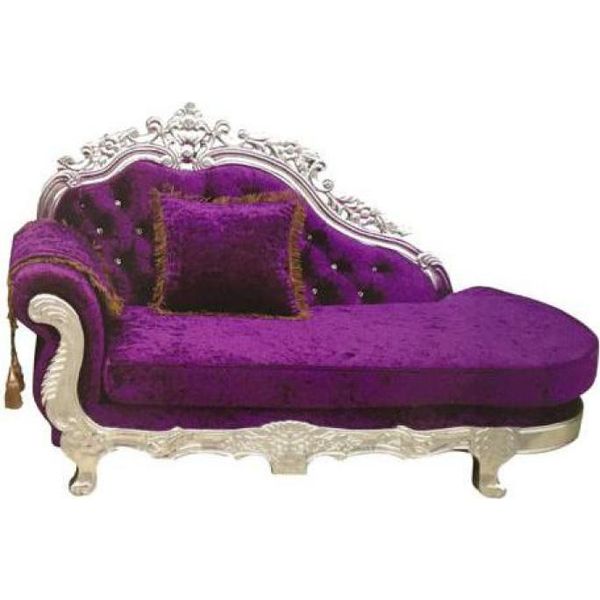 Nobile Chesterfield Antico Stile Chaise Longue Divano Chaise Longue Nuovo RéCamièRe-image