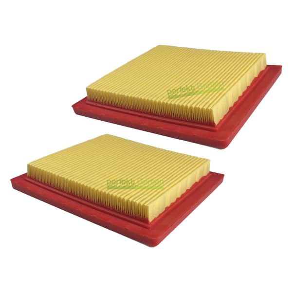 2 X Filtro Aria Stiga Castel Tosaerba Da Giardino RM45 SV150 SV40 Motore 1111-9169-01-image