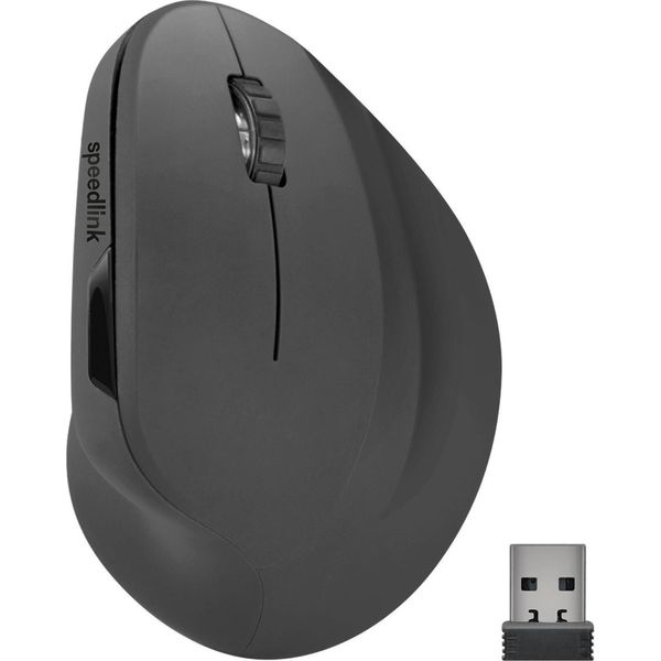 Speedlink SL-630019-BK-01 Speedlink Piavo Maus Ergonomisch Kabellos Schwarz-image