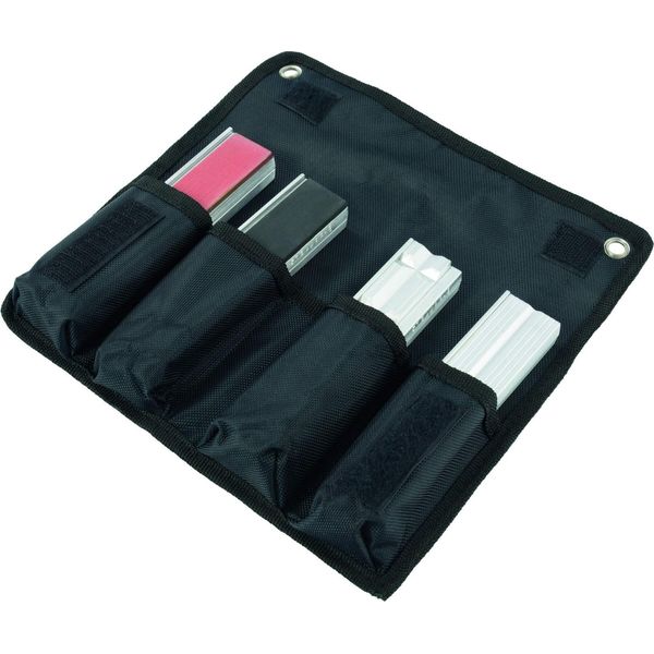 Set Di Ganasce Per Tubo/Protezione Per Ganasce W.100Mm 8 Pezzi In Sacchetto Di Alluminio Heuer-image