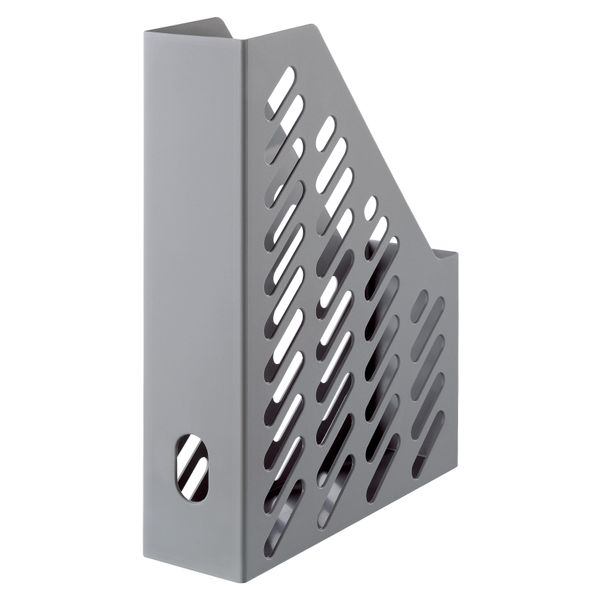 Han 16018-18 Cestino A Piedistallo Klassik Karma - Din A4/C4, 80-100% Materiale Riciclato, Grigio Ecologico-image