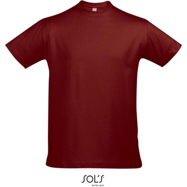 Sols 11500 | Imperial Maglietta Da Uomo Unisex - Colore: Chili Red - Taglia: M-image
