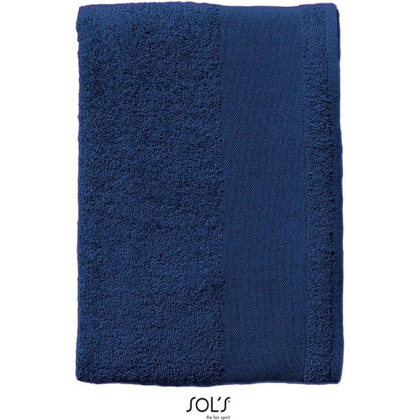 Sols 89001 | Asciugamano Da Bagno Island - Asciugamano Da Bagno | 70 X 140 Cm - Colore: French Navy - Dimensioni: 70 X 140 Cm-image