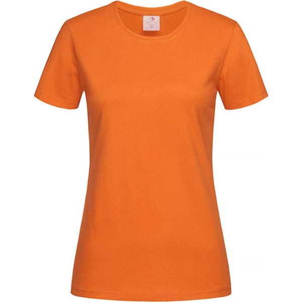 Stedman ST2600 | Maglietta Classica Da Donna - Colore: Arancione - Taglia: M-image