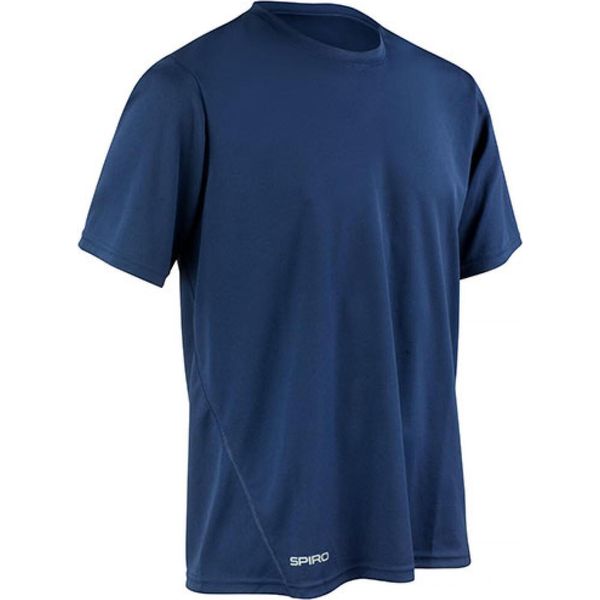 Spiro S253M | Maglietta Sportiva Quick Dry + Quick Dry - Colore: Navy - Taglia: Xl-image