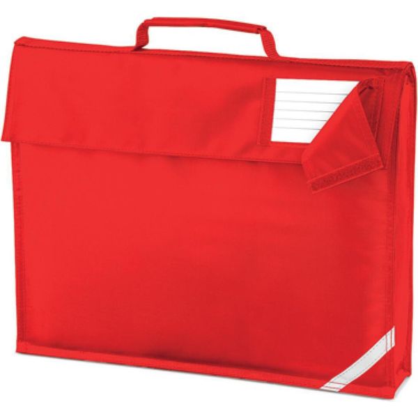 Quadra QD51 | Portadocumenti/Borsa Junior | 37 X 30 X 6 Cm - Colore: Rosso Brillante - Dimensioni: 37 X 30 X 6 Cm-image