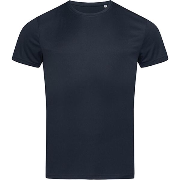 Stedman ST8000 | Maglietta Sportiva Attiva A Girocollo + ACTIVE-DRY - Colore: Blue Midnight - Taglia: M-image
