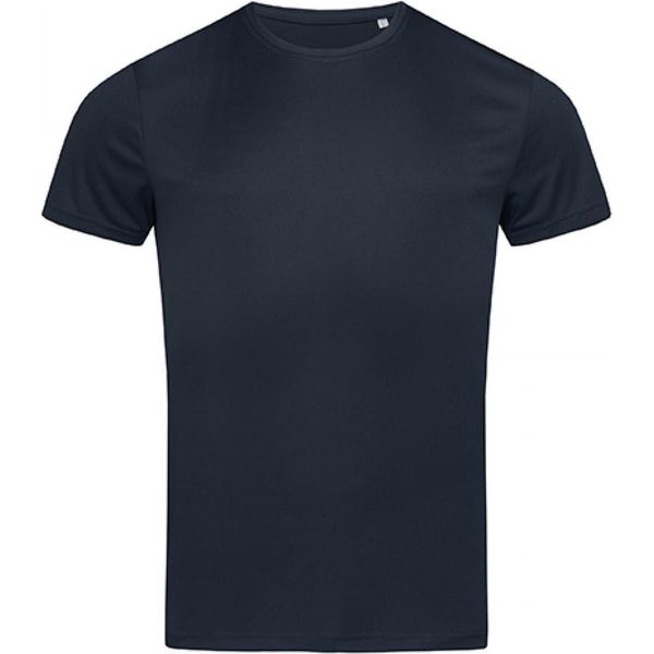 Stedman ST8000 | Maglietta Sportiva Attiva A Girocollo + ACTIVE-DRY - Colore: Blue Midnight - Taglia: Xxl-image