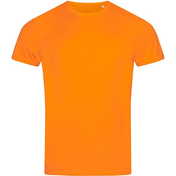 Stedman ST8000 | Maglietta Sportiva Attiva A Girocollo + ACTIVE-DRY - Colore: Cyber Orange - Taglia: Xl-image