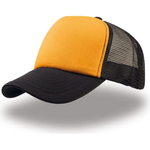Atlantis Rapp | Original Trucker Cap - Colore: Giallo/Nero/Nero - Taglia: Unica-image