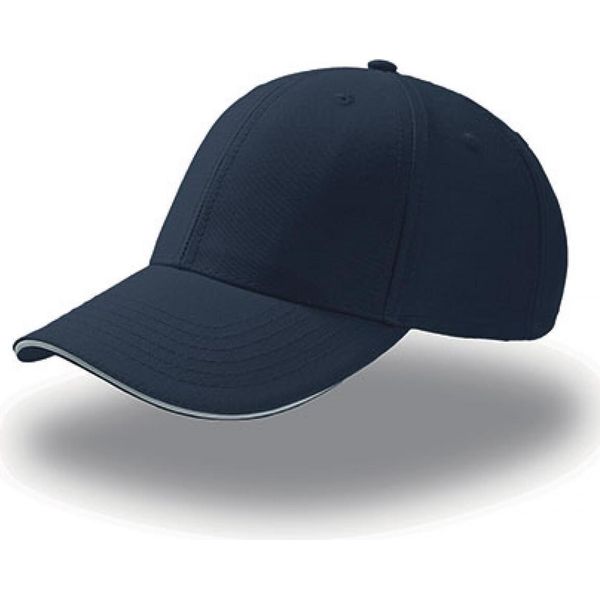 Atlantis | Sport Sandwich Cap / Berretto / Cappello - Colore: Navy/White - Taglia: One Size-image