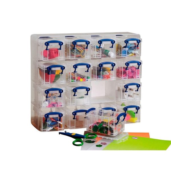 Really Useful Box 0.3CORG Aufbewahrungsbox 0.3CORG 16X 0,3 L Transparent 37,5 X 12,5 X 31,0 Cm-image