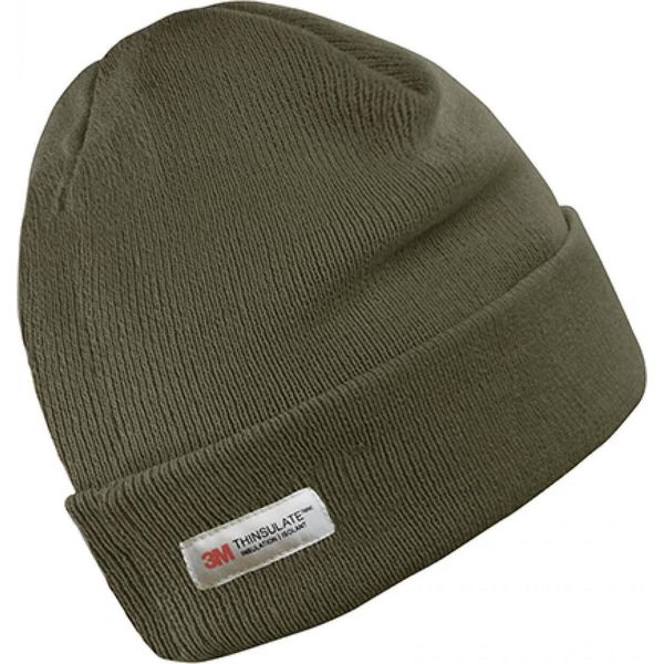 Result Winter Essentials RC133X | Cappello Invernale Leggero In Thinsulate - Colore: Verde Oliva - Taglia: Unica-image