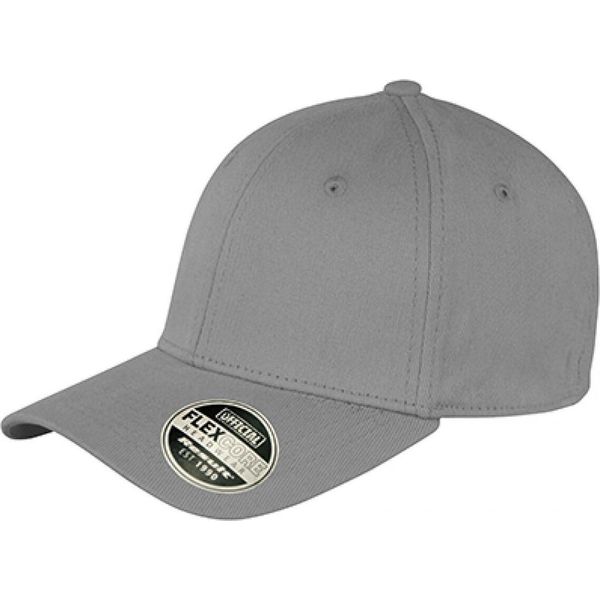 Result Headwear RC085X | Kansas Flex Cap / Cappellino A 6 Pannelli - Colore: Cool Grey - Taglia: S/M-image