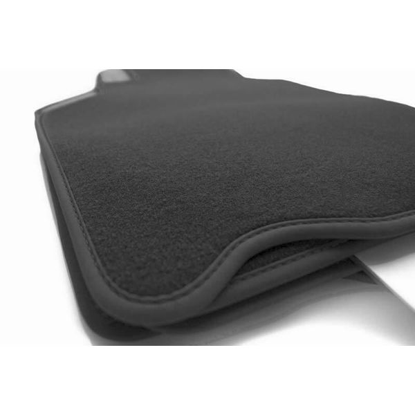 Tappetini Porsche 911 997 (Tutti Con Impianto Audio Bose) Originali Velours Qualità Auto Tappeto Nero Premium 4 Pezzi-image