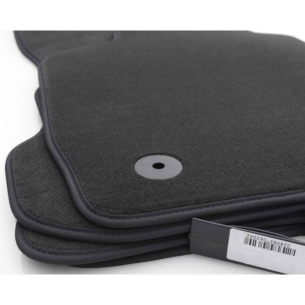 Tappetini Adatti Per Audi A3 S3 8V (3 Porte) Tappeto Auto Premium Velours 4 Pezzi Qualità Originale-image