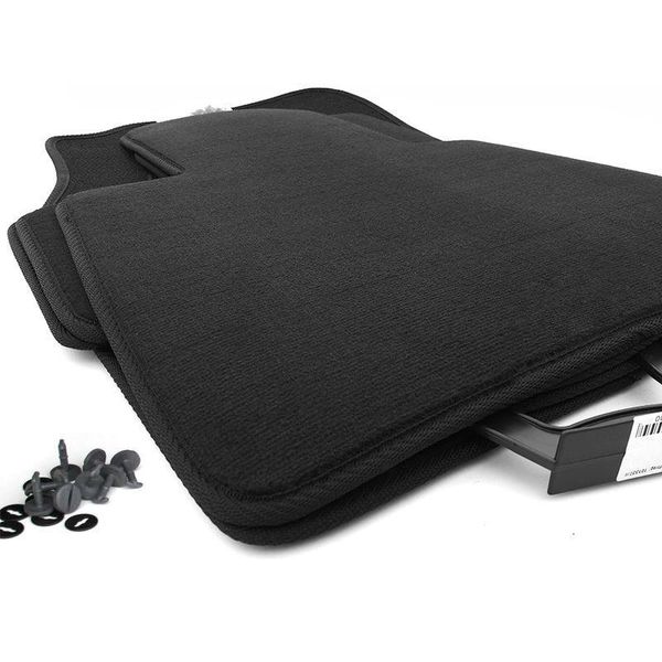 Tappetini Adatti Per Bmw X5 E53 Velours Tappetini Auto Originali Di Qualità Nero 4 Pezzi-image