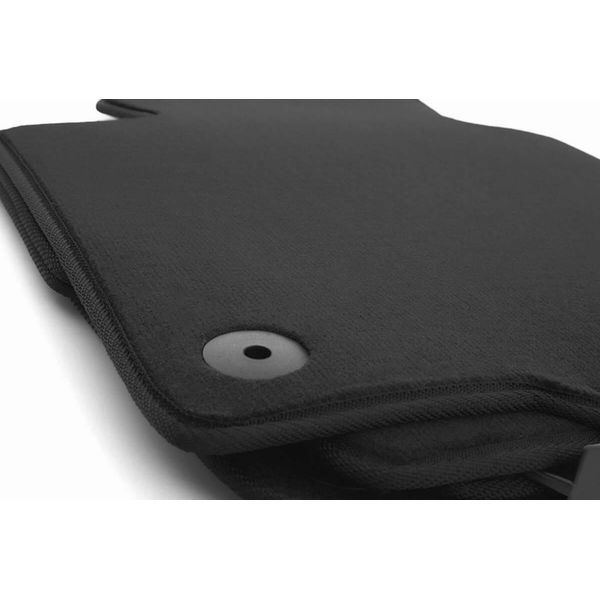 Tappetini Per Opel Corsa D Tappetini In Velours Di Qualità Originale Tappetini Per Auto 4 Pezzi Neri-image