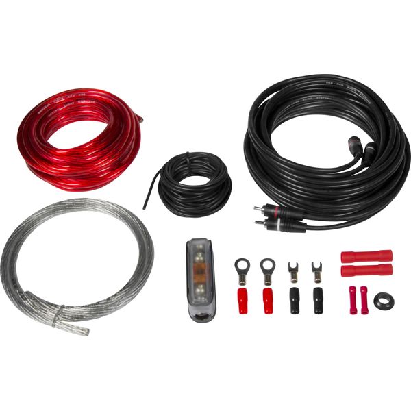 Cavo Di Alimentazione Esx Per Subwoofer HZ10WK 10 Mm² Per Auto, Set Di Cavi Per Amplificatore Di Potenza, Subwoofer, Altoparlante Per Bassi-image