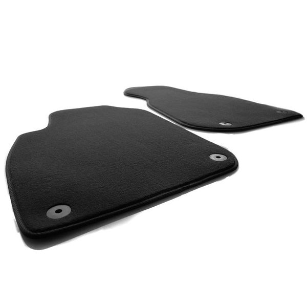 Tappetino Per Audi A6 S6 (C5) Tappetini In Moquette Velours Auto Set Premium 2 Pezzi Anteriore-image