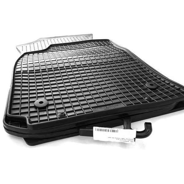 Tappetini In Gomma Adatti Per Audi A4 S4 RS4 8D B5 Tappetini In Gomma Per Auto Premium 4 Pezzi Neri-image