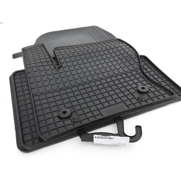 Tappetini In Gomma Per Ford Kuga Dal 2013 Qualità Originale Tappetini In Gomma Per Tutte Le Stagioni Inodore 4 Pezzi Nero Nuovo-image