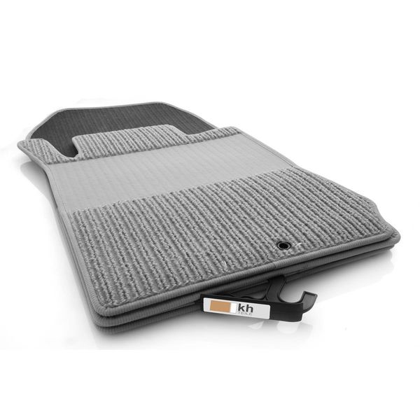 Tappetini Rep Mercedes W210 S210 Set Di Tappetini In Moquette Originale Di Qualità Tappetini Rep 4 Pezzi - Grigio-image