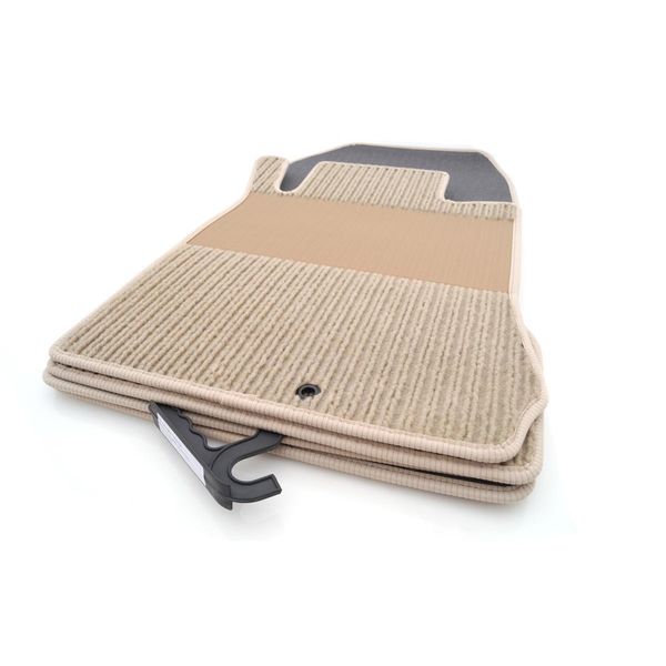 Tappetini Rep Per Mercedes W210 S210 Qualità Originale - Beige-image