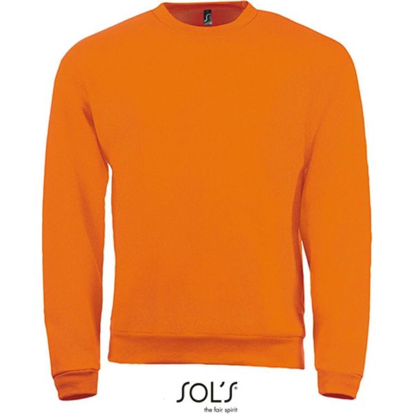 Sols 01168 | Felpa Da Uomo Spider 50% Cotone / 50% Poliestere - Colore: Arancione - Taglia: L-image