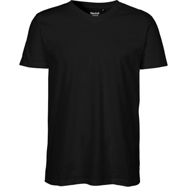 Neutral O61005 | Maglietta Con Scollo A V Da Uomo - Colore: Nero - Taglia: Xl-image