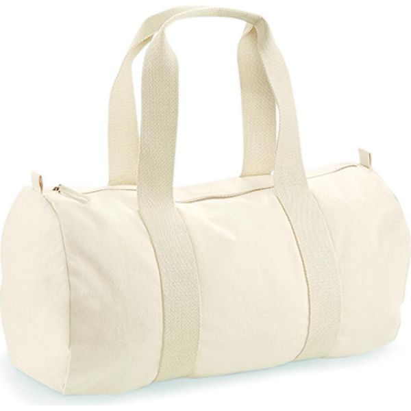 Westford Mill W814 | Earthaware Organic Barrel Bag / 50 X 25 X 25 Cm - Colore: Naturale - Dimensioni: 50 X 25 X 25 Cm-image