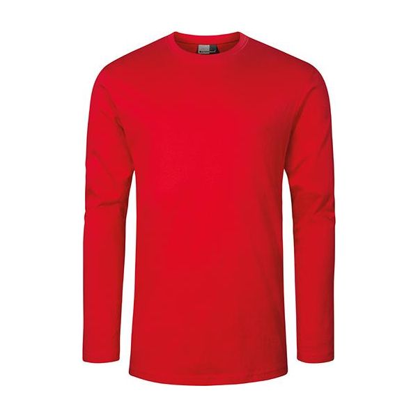 Promodoro 4099 | MenŽS Premium Longsleeve Maglietta A Maniche Lunghe Da Uomo - Colore: Rosso Fuoco - Taglia: 4XL-image