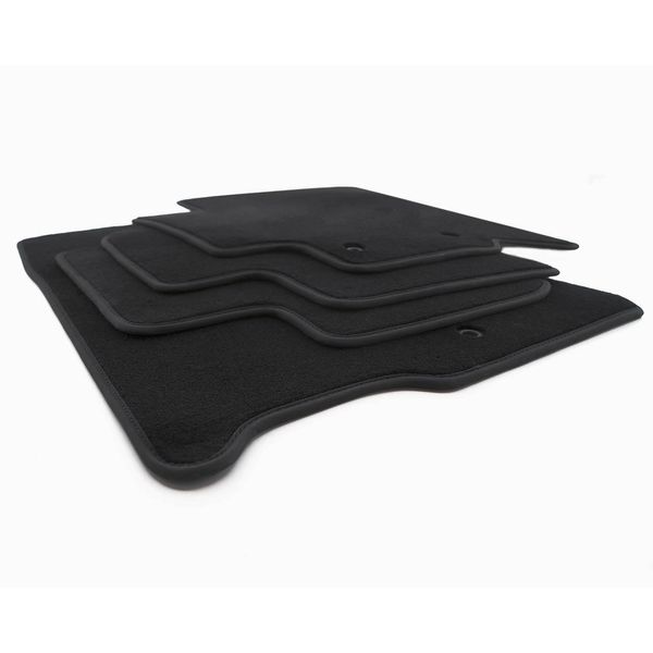 Tappetini Kia Stonic Suv Velours Originale Qualità Accessori Auto Tappeto 4 Pezzi Nero-image