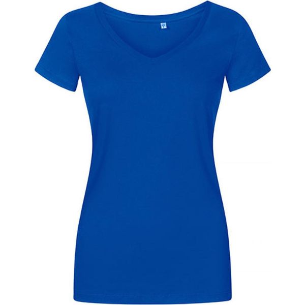 X.O By Promodoro 1525 | Maglietta Donna Con Scollo A V, Cotone Pettinato - Colore: Azzurro - Taglia: Xs-image