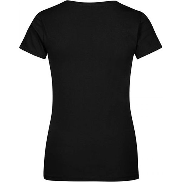 X.O By Promodoro 1525 | Maglietta Donna Con Scollo A V, Cotone Pettinato - Colore: Nero - Taglia: Xxl-image
