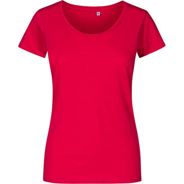 X.O By Promodoro 1545 | Maglietta Da Donna, Cotone Pettinato - Colore: Bright Rose - Taglia: 3XL-image
