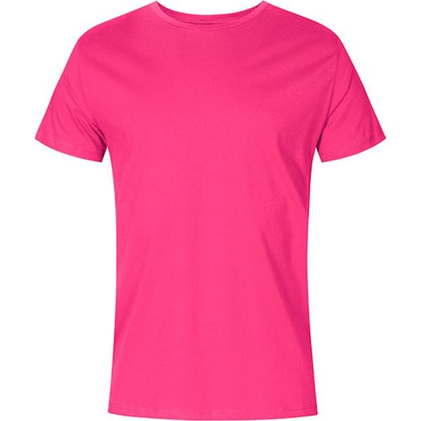 X.O By Promodoro 1400 | Maglietta Girocollo Da Uomo, Cotone Pettinato - Colore: Bright Rose - Taglia: 3XL-image