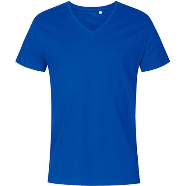 X.O By Promodoro 1425 | Maglietta Uomo Collo A V, Cotone Pettinato - Colore: Azzurro - Taglia: S-image