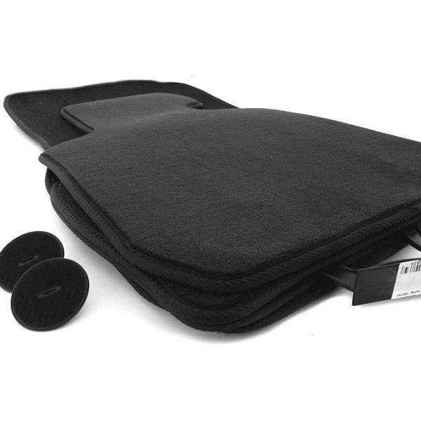Tappetini Adatti Per Bmw Serie 3 E92 Coupé Tappetini Auto Velours Qualità Originale 4 Pezzi Nero-image