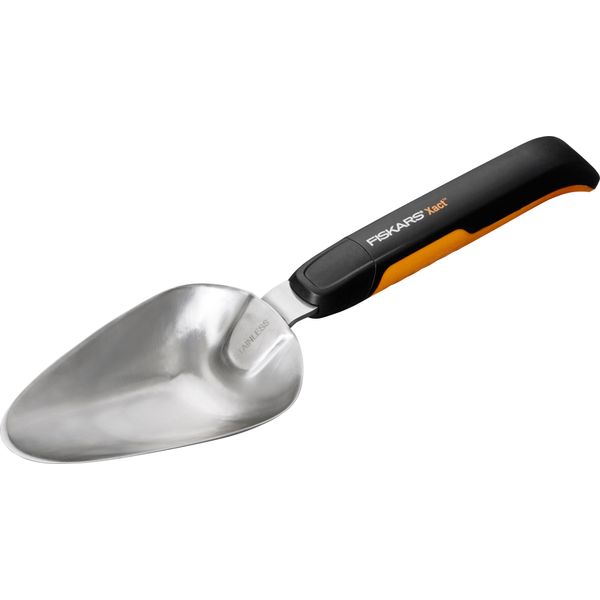 Fiskars Xact Cazzuola Da Giardino Acciaio Inox Nero, Acciaio Inox-image