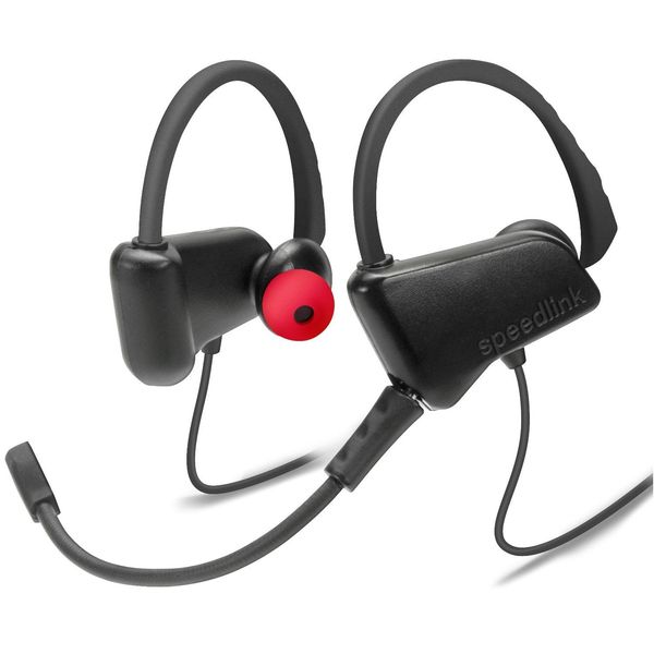 Speedlink Speedlink Juzar Cuffia Auricolare Cablata, In-Ear Gaming Nero, Rosso-image