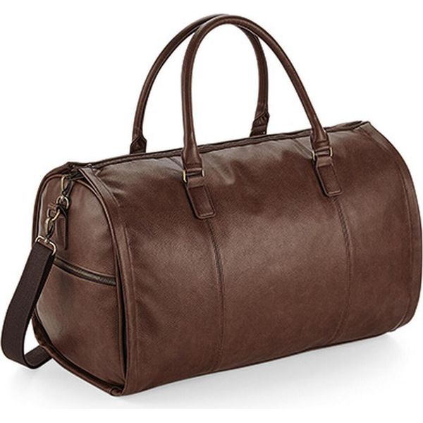 Quadra QD880 | Borsa Da Viaggio Nuhide Garment Weekender, 31 X 54 X 26 Cm - Colore: Tan - Dimensioni: 54 X 33 X 29 Cm-image