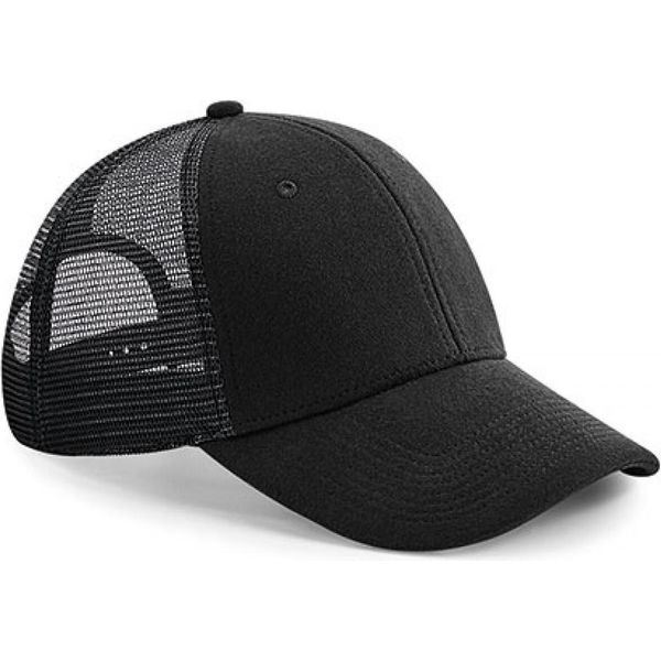 Berretto Trucker Beechfield B678 | Jersey Athleisure, Snapback Size Adjuster - Colore: Nero - Taglia: Unica-image