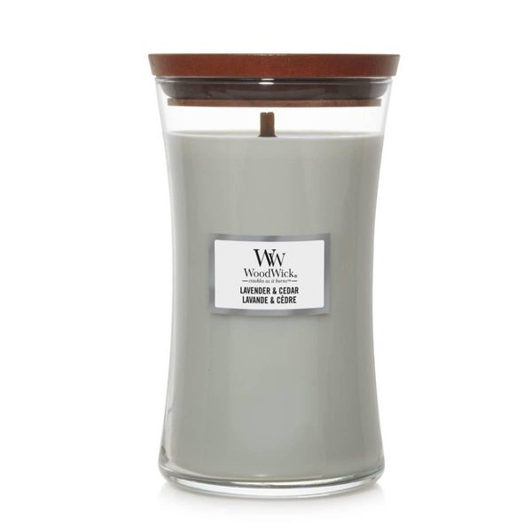 Woodwick - Lavender & Cedar VáZa ( Levandule A Cedr ) 609.0G-image